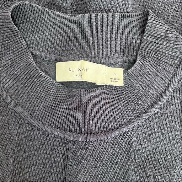 Ali & Jay Navy Marvelous Girl Navy Ribbed Fit & Flare Mini Dress - Picture 11 of 12